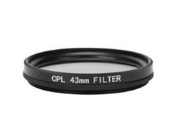 Filtro Polarizador Cpl Junestar 43mm Para Canon Nikon Sony Olympus Fuji Lente Circular