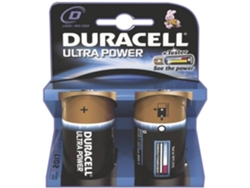 CONJ 2 PILHAS TIPO D ULTRA DURACELL