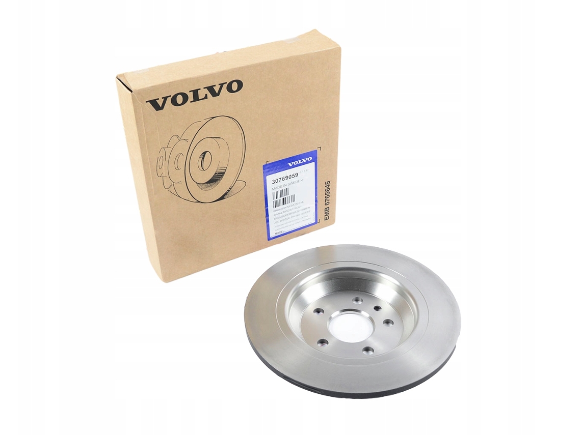 Discos de freno traseros originales Volvo S80 V70 OE 30769059