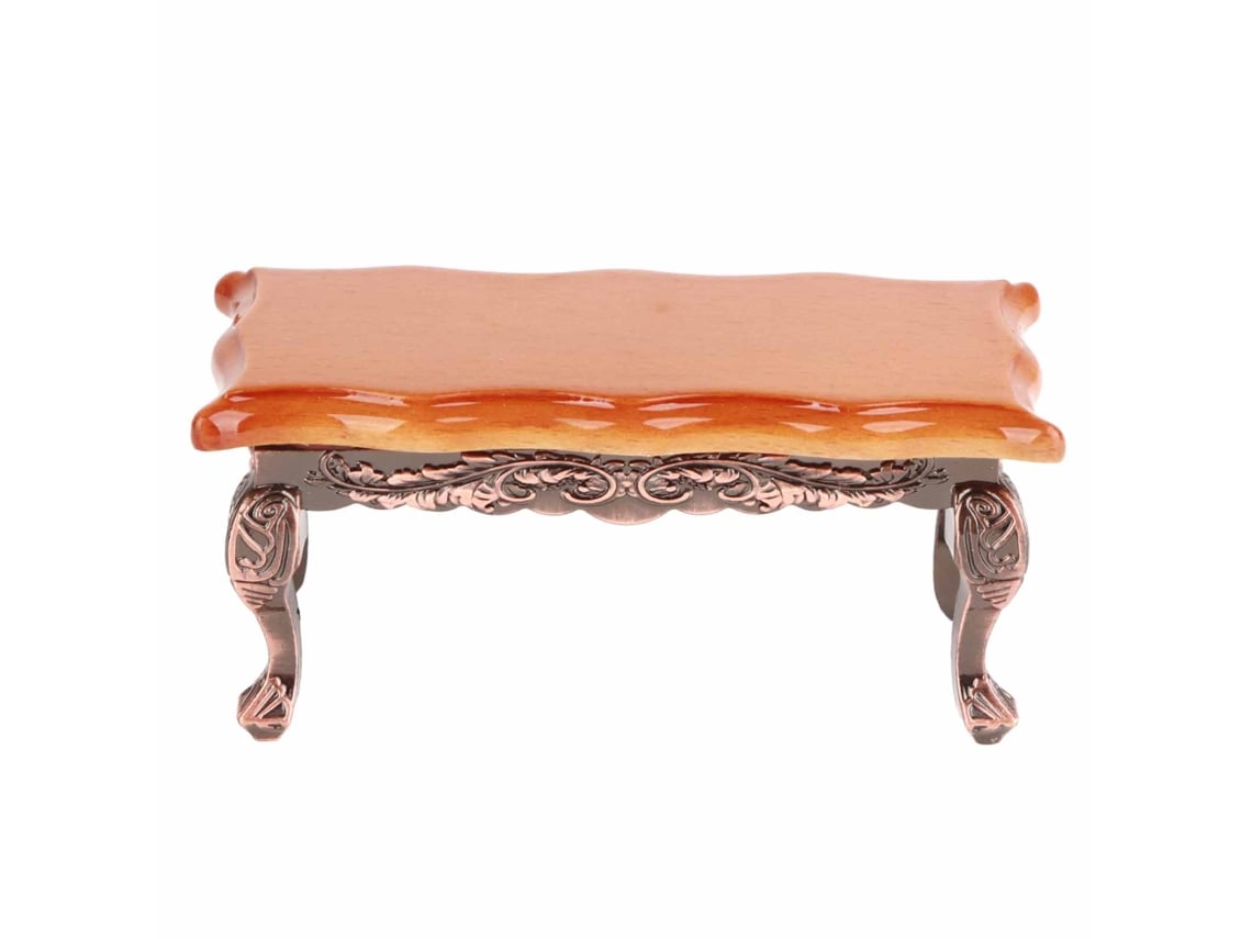 Bj-mesa De Café Simulada Miniatura 1:12 Para Casa De Muñecas, Mueble Mini Modelo Accesorio Juguete