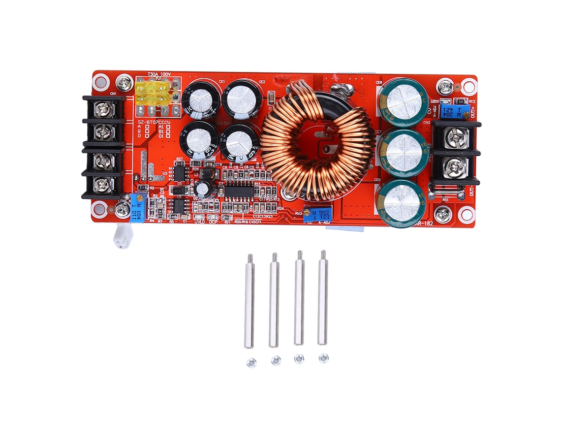 Módulo De Alimentación Dcdc 1500w 30a Conversor De Voltaje Dc 12v24v48v A 48v60v72v Regulador Constante