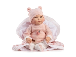 Muñeca DISFRAZZES Reborn Carla Traje (Rosa y Blanco)