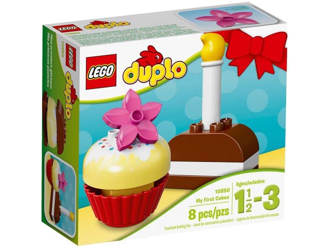 LEGO Duplo: Mis primeros pasteles 10850 (Edad Mínima: 1,5 - 8 Piezas)