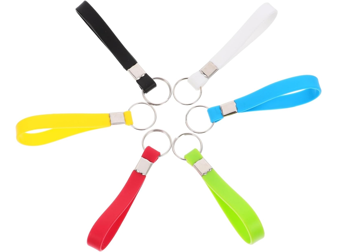 Juego de 12 pulseras multifuncionales de silicona hipoalergénica con un diseño elegante. Juego de 12 pulseras multifuncionales de silicona Gokoco.