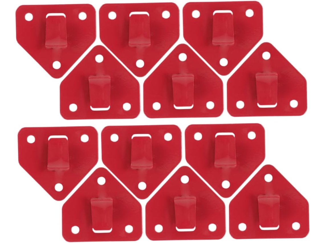 Juego De 12 Soportes De Pared Para Extintores Y Ganchos Para Extintores.