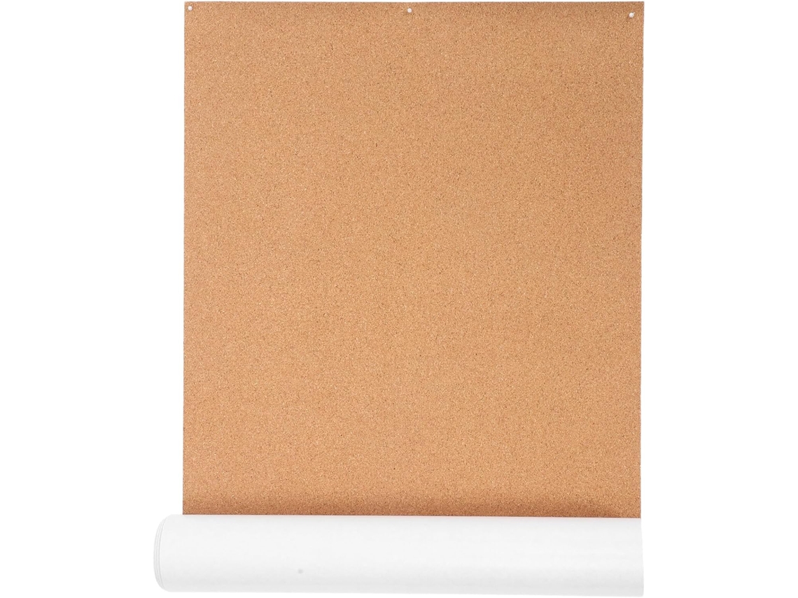 Rollo De Corcho Autoadhesivo, 240 X 40 Cm, Corcho De 1 Mm De Grosor, Para Oficina, Hogar Y Aula.