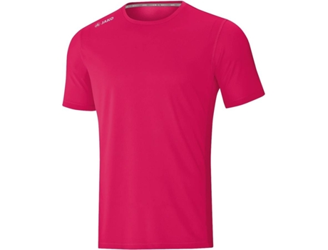 Camiseta para Hombre JAKO Run 2.0 Rosa para Running