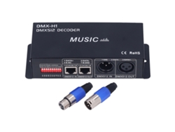 Decodificador Dmx Rgb Ajustable De 3 Canales Con Control De Atenuación Led Para Bares, Hoteles Y Locales Sin Alcohol 8a