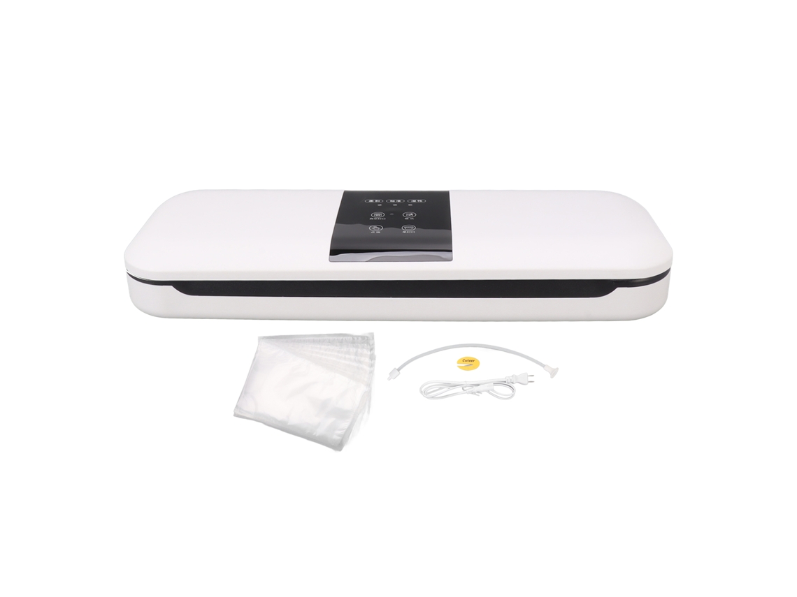Máquina De Envasado Al Vacío Automática De 100 W Para Almacenamiento De Alimentos En La Cocina. Enchufe Estadounidense De 110 V.