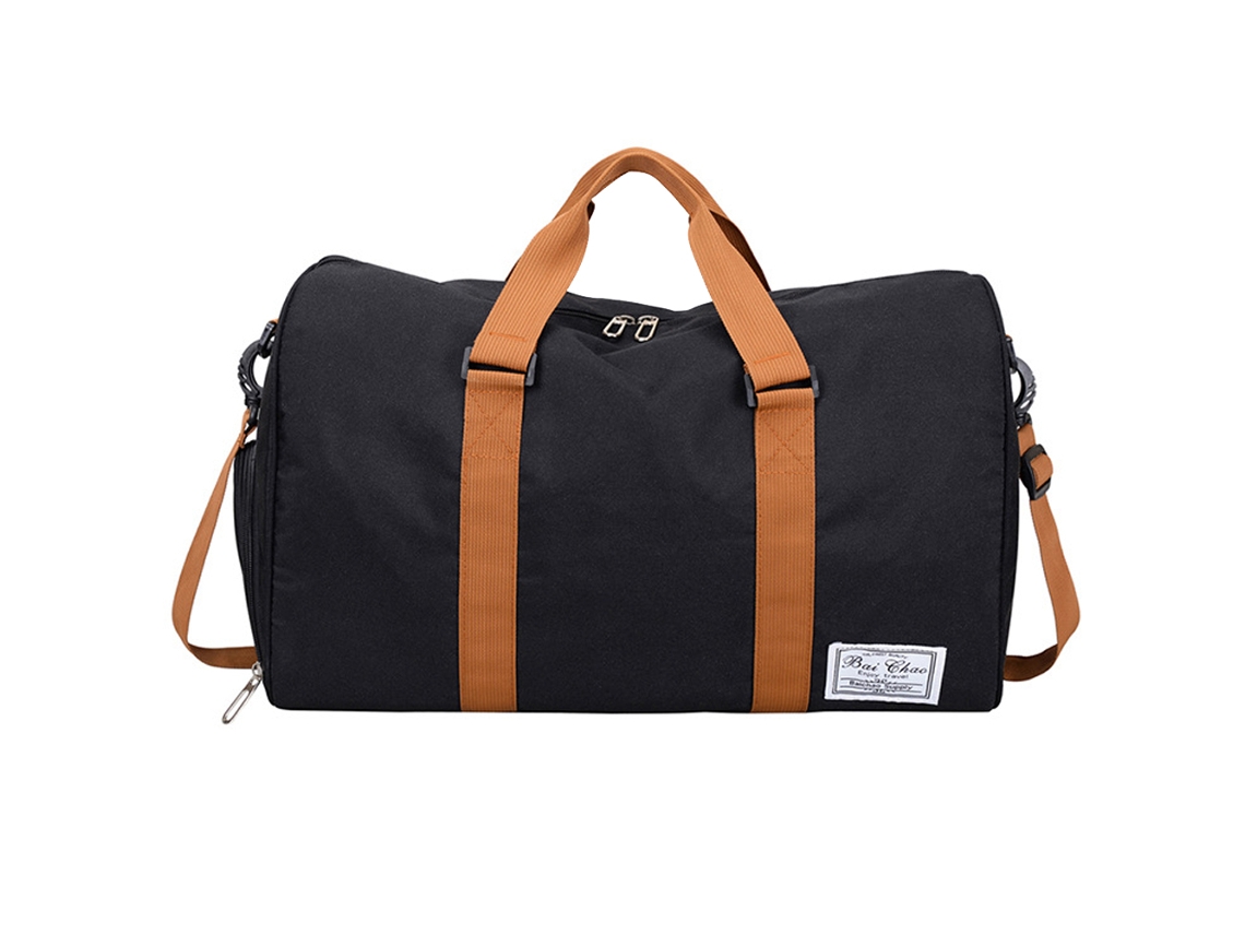 Mochila deportiva para gimnasio con compartimento para zapatos y bolsillo para ropa mojada, bolsa de viaje tipo lona, bolsa de fin de semana Truyuety