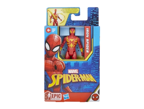 Marvel SPIDER-MAN Epic Hero Series Iron Spider Figura SPIDER-MAN 4 Años