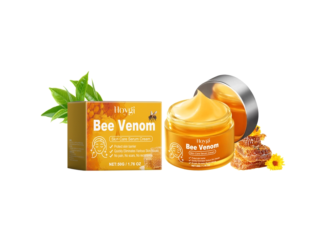 Crema reparadora con veneno de abeja para una piel sana