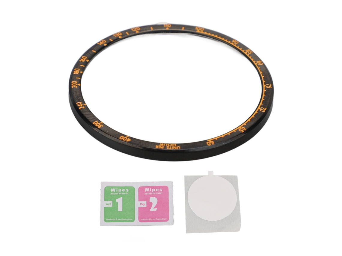 Bisel De Acero Inoxidable Tipo Vejiga Para Reloj Fenix 8 De 43 Mm, Pulido, Resistente A Los Arañazos Y De Estilo Elegante.