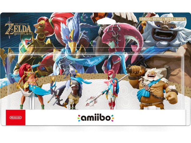 FIG.AMIIBO DARUK,MIPHA,REVALI,URBOSA COL