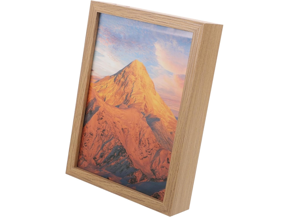 Marco De Fotos De Madera Con Compartimento Oculto, Mini Caja Fuerte Para Guardar Dinero O Joyas.