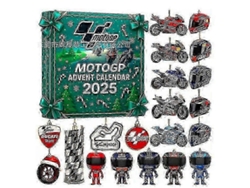 Calendario De Adviento Moto 2025 Para Amantes De Motocicletas Regalo Festivo Cuenta Atrás Navideño 2 Unidades