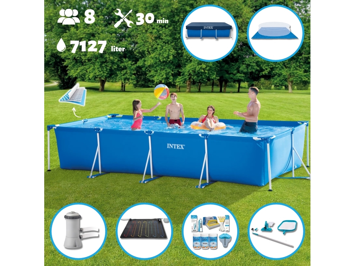 Piscina Tubular INTEX 28273NP-CB97 (7127 L - 220x84cm)