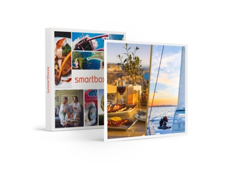 Caja Regalo SMARTBOX Málaga para disfrutones: 1 cena y paseo en catamarán con cava para 2 personas