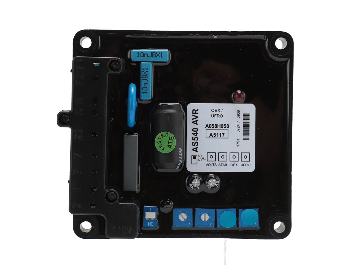 Regulador y estabilizador de voltaje automático AVR As540 de 110 V, accesorios para grupos electrógenos, piezas de alta precisión
