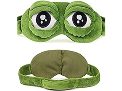 Antifaz Para Dormir Con Forma De Ojo De Rana 3d, Nuevo Modelo 2025: Adorable Antifaz Suave Con Diseño De Dibujos Animados Para Dormir Sin Luz.