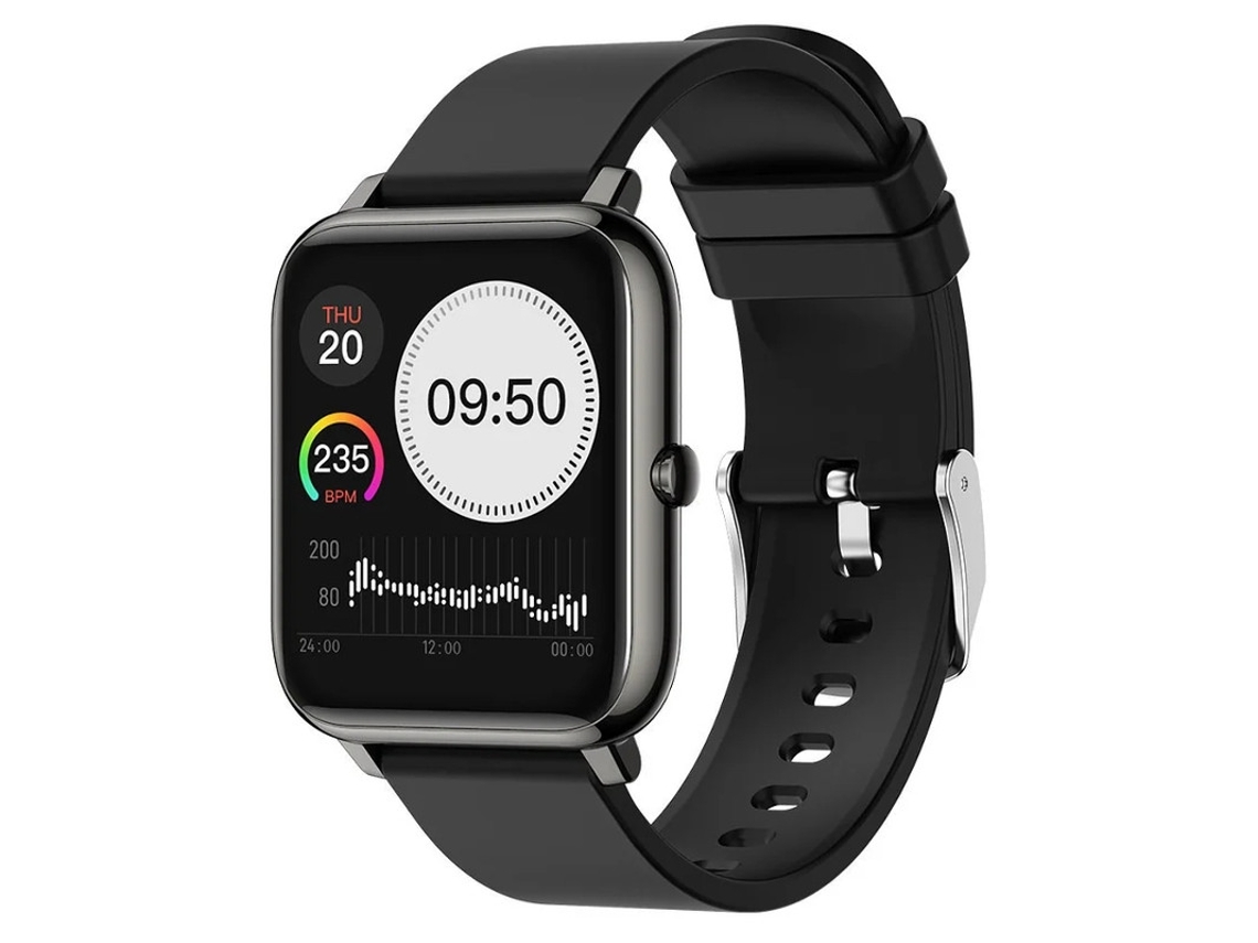 Reloj inteligente Yizhood Sw/221110/r2 (Android e iOS, color negro)
