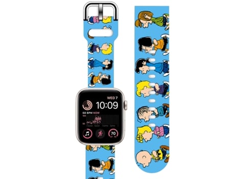 Correa Silicona Líquida para Apple Watch Series 3 42mm Azul