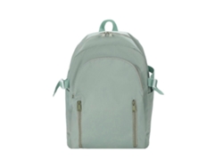 Mochila escolar elegante y espaciosa para mujer, ideal para estudiantes, viajes y para guardar un portátil. Color: Verde.