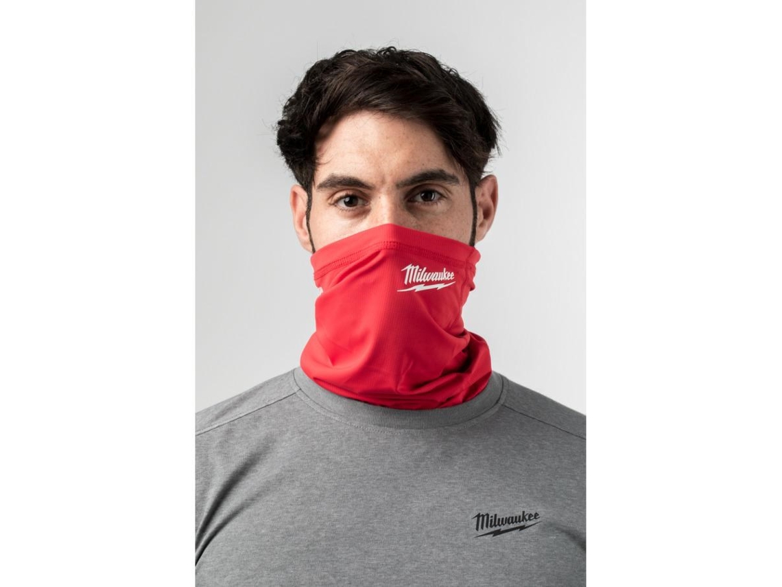 Milwaukee Premium Face Neck Scarf Red