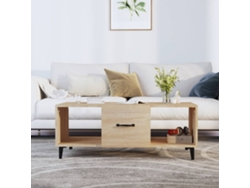 Mesa de Centro Apoyo 102X50X40 cm Madera Procesada Roble Sonoma