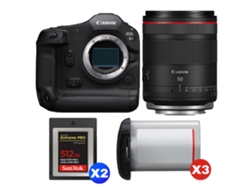 Canon Eos R1 + Rf 50mm F/1.4 L Vcm + 2 Sandisk 512gb Extreme Pro Cfexpress Type B + 3 Canon Lp-e19 + Ebook “20 Consejos Para Fotos Que Impactan”