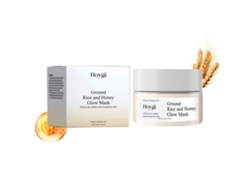 Mascarilla facial hidratante de arroz y miel