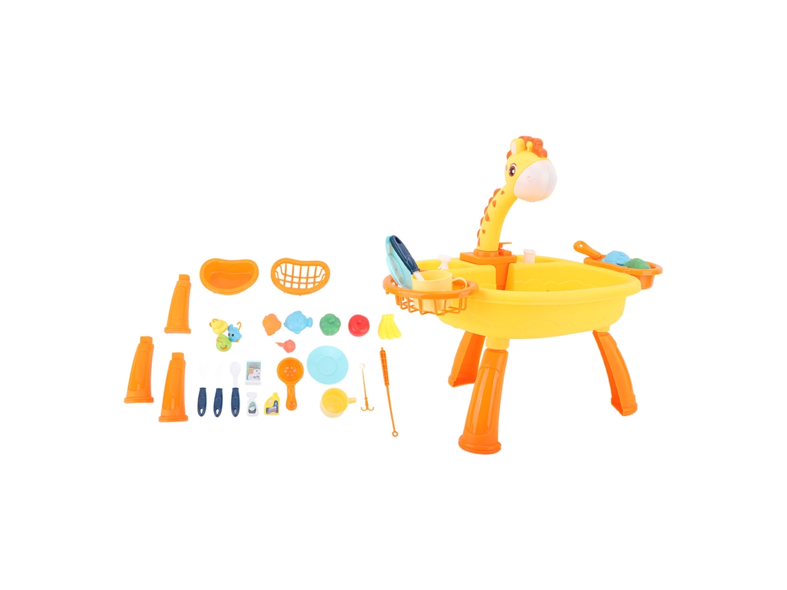 Set De Pesca Eléctrico Infantil Con Borde Suave, Ideal Para Jugar En El Agua, Con Diseño De Jirafa.