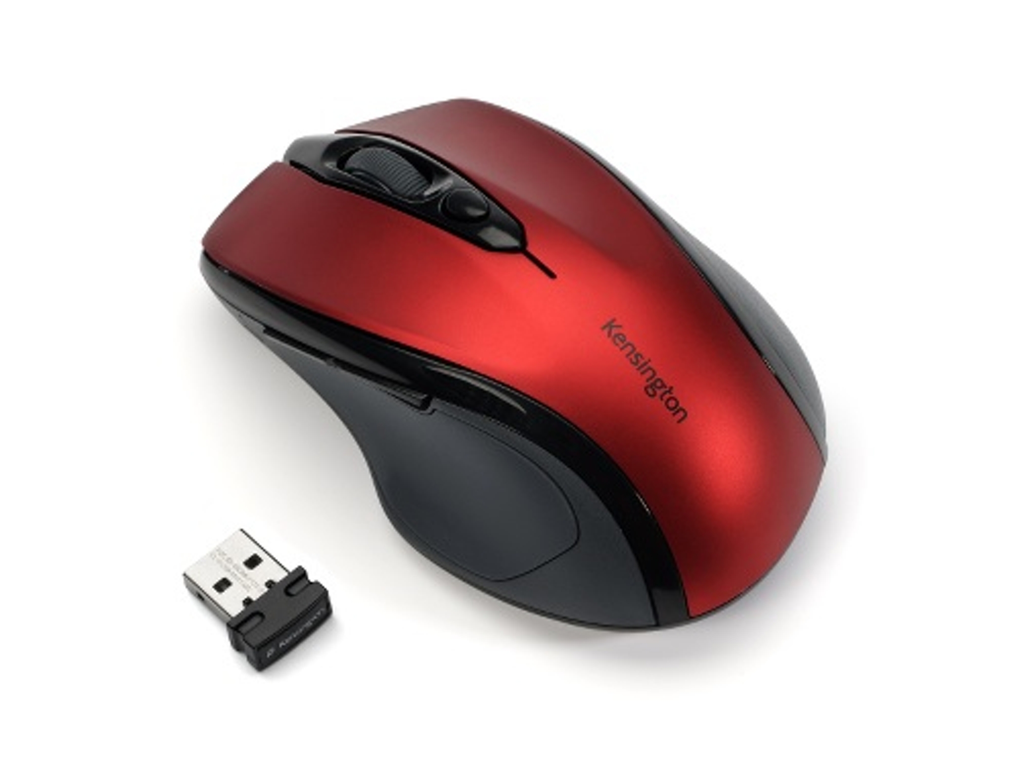 Ratón KENSINGTON Pro (Inalámbrico - Óptico - 1750 dpi - Rojo)