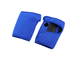 Guante deportivo azul L. Soporte y protección para la mano y la muñeca en actividades de levantamiento de pesas.