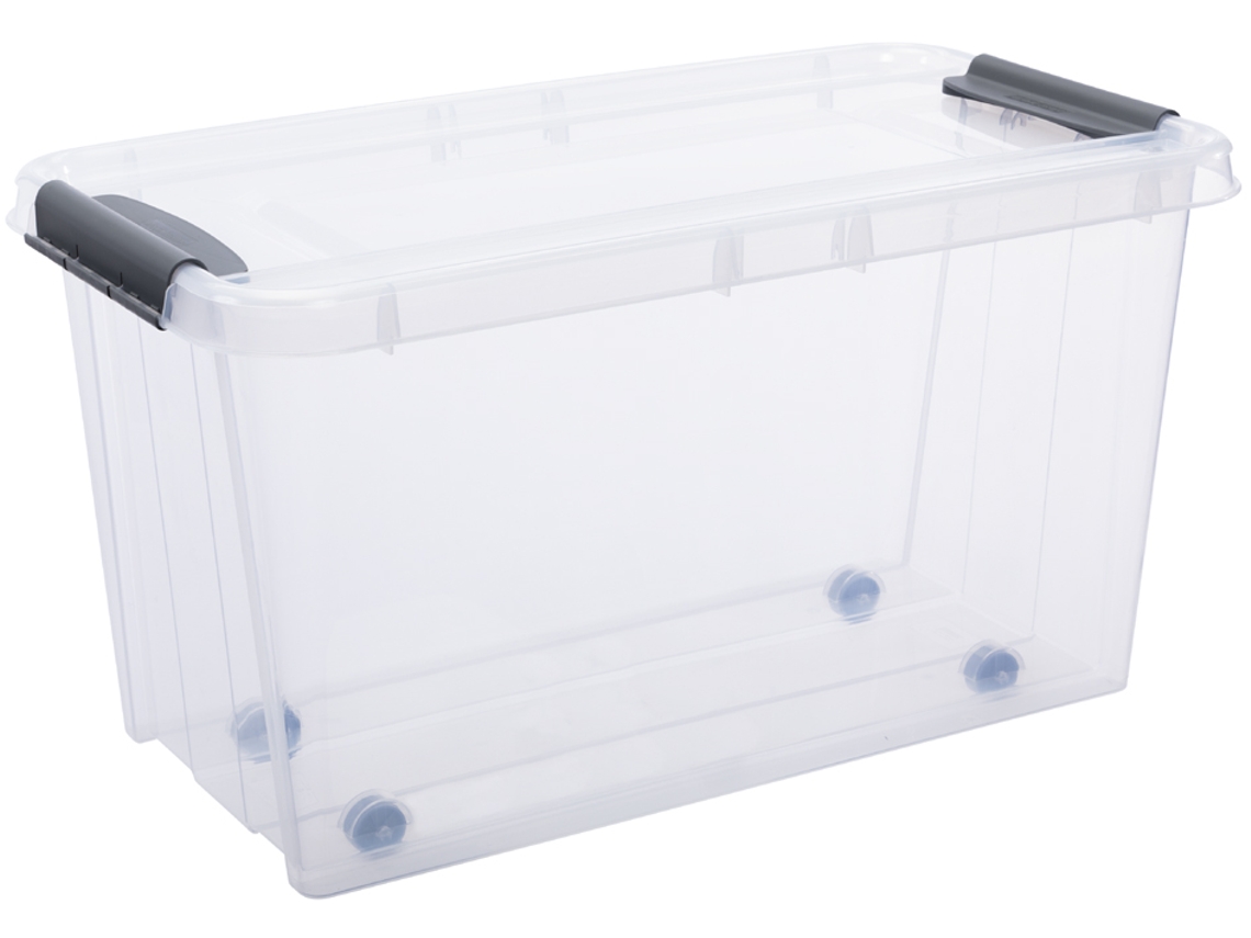 Caja de Almacenamiento PLAST TEAM Probox con Ruedas 70 Litros