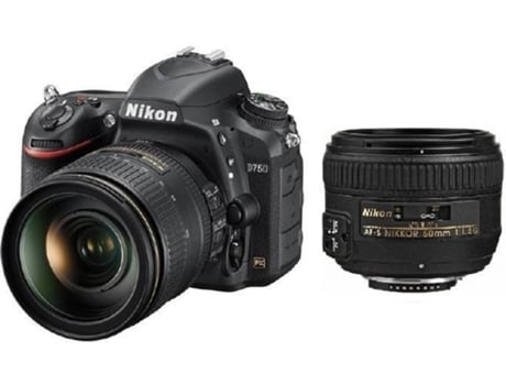 Kit Cámara Réflex NIKON D750 AF-S 24-120MM F4G ED VR + AF-S 50mm F1.4G
