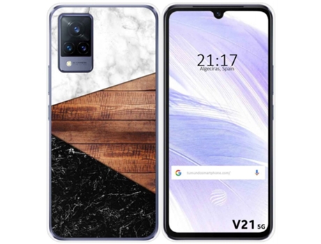 Carcasa Vivo V21 5G TUMUNDOSMARTPHONE Dibujos Multicolor