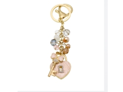 Llavero En Forma De Corazón Con Cristales Y Diamantes De Imitación Para Mujer, Adorno Para Mochila, Coche Y Accesorios.