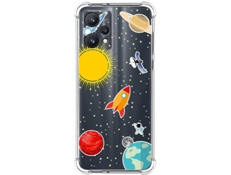 Carcasa Realme 9 Pro 5G TUMUNDOSMARTPHONE Dibujos Antigolpes Espacio Multicolor