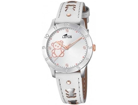 Reloj LOTUS Infantil (Piel - Blanco)