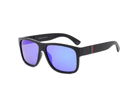 Gafas de sol polarizadas 2022, gafas de sol cuadradas para hombre, protector solar para conducir, gafas de sol para pescar, azul para hombre