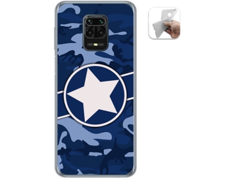 Carcasa Xiaomi Redmi Note 9S / Note 9 Pro TUMUNDOSMARTPHONE Camuflaje 03 Multicolor
