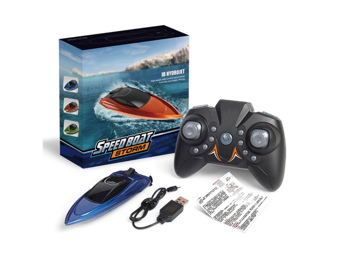 Ats-barco De Control Remoto De Alta Velocidad Para Piscinas Y Lagos Recargable 2.4 Ghz Barcos Rc Para Adultos Y Niños