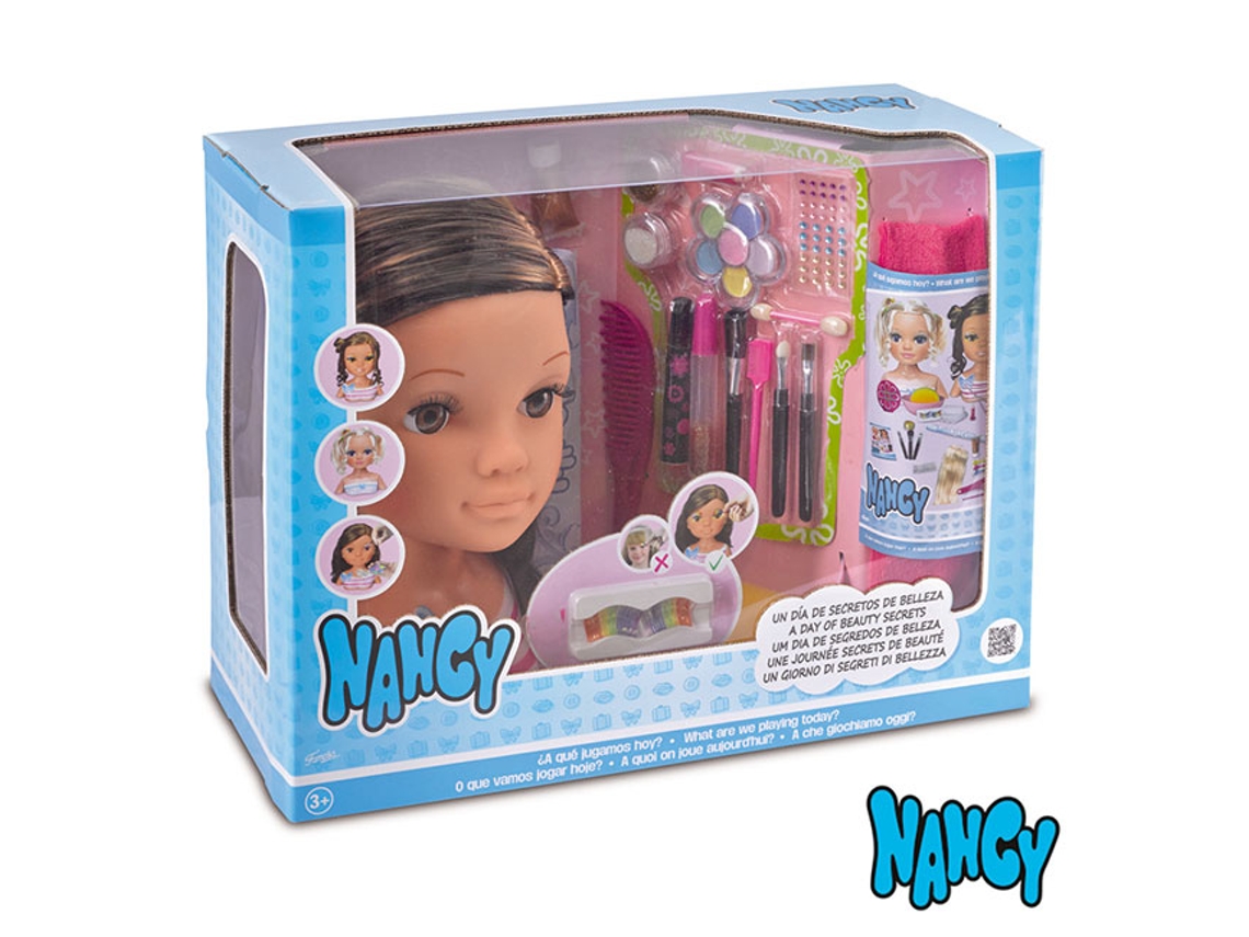 Muñeca NANCY un día de secretos de belleza morena
