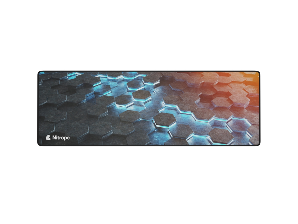 Nitropc Alfombrilla gaming XL NMP1 90x30 cm