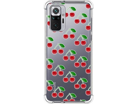 Carcasa Xiaomi Redmi Note 10 Pro TUMUNDOSMARTPHONE Cerezas Multicolor