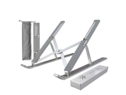 Soporte vertical portátil para computadora portátil, plegable, de aleación de aluminio, con disipación de calor.