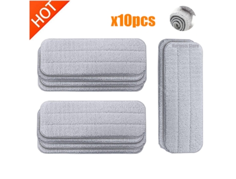 Para Xiaomi Mijia Deerma Tb500 Tb800 fregona para Mi Mijia fregona con rociador de agua 360 cabezal de paño de limpieza giratorio paño de fibra de ...