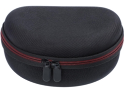 Estuche Rígido Para Auriculares, Eva Negro, Protección Completa.