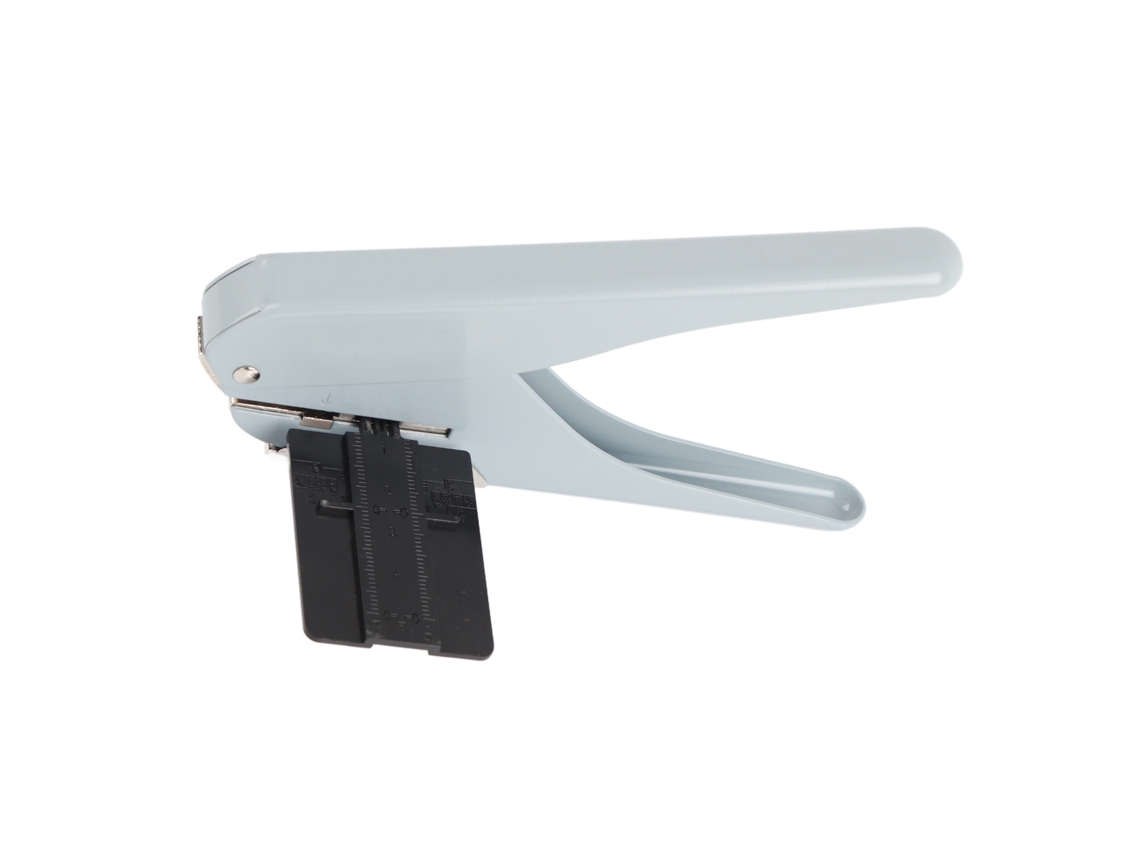 Perforadora De Hongos Para Hojas Sueltas, Máquina De Perforar Para Papel A4, 6 Hojas, Útil Escolar Y De Oficina (gris)